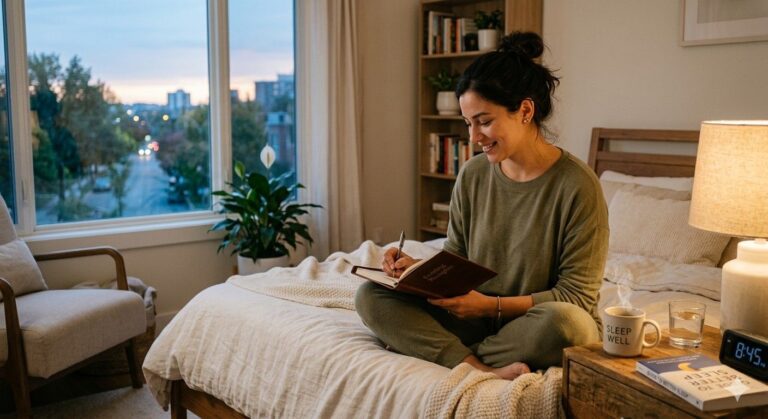 Evening Routine Guide: 12 Habits for Better Sleep and Productivity evening routine
