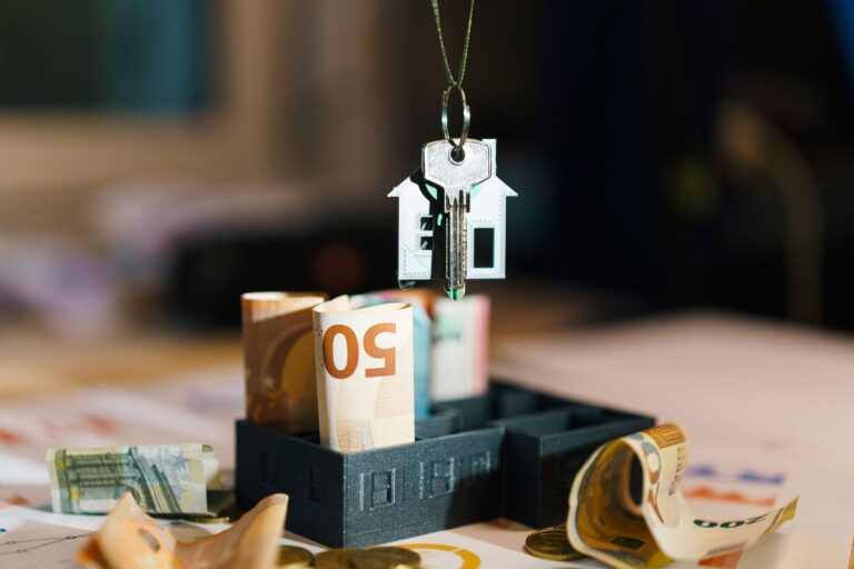 property manager collects money